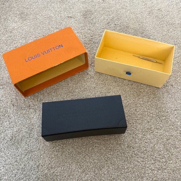 Louis Vuitton Cyclone Rimless Tinted Sunglasses - Silver Frame Z1702U - Picture 5 of 5